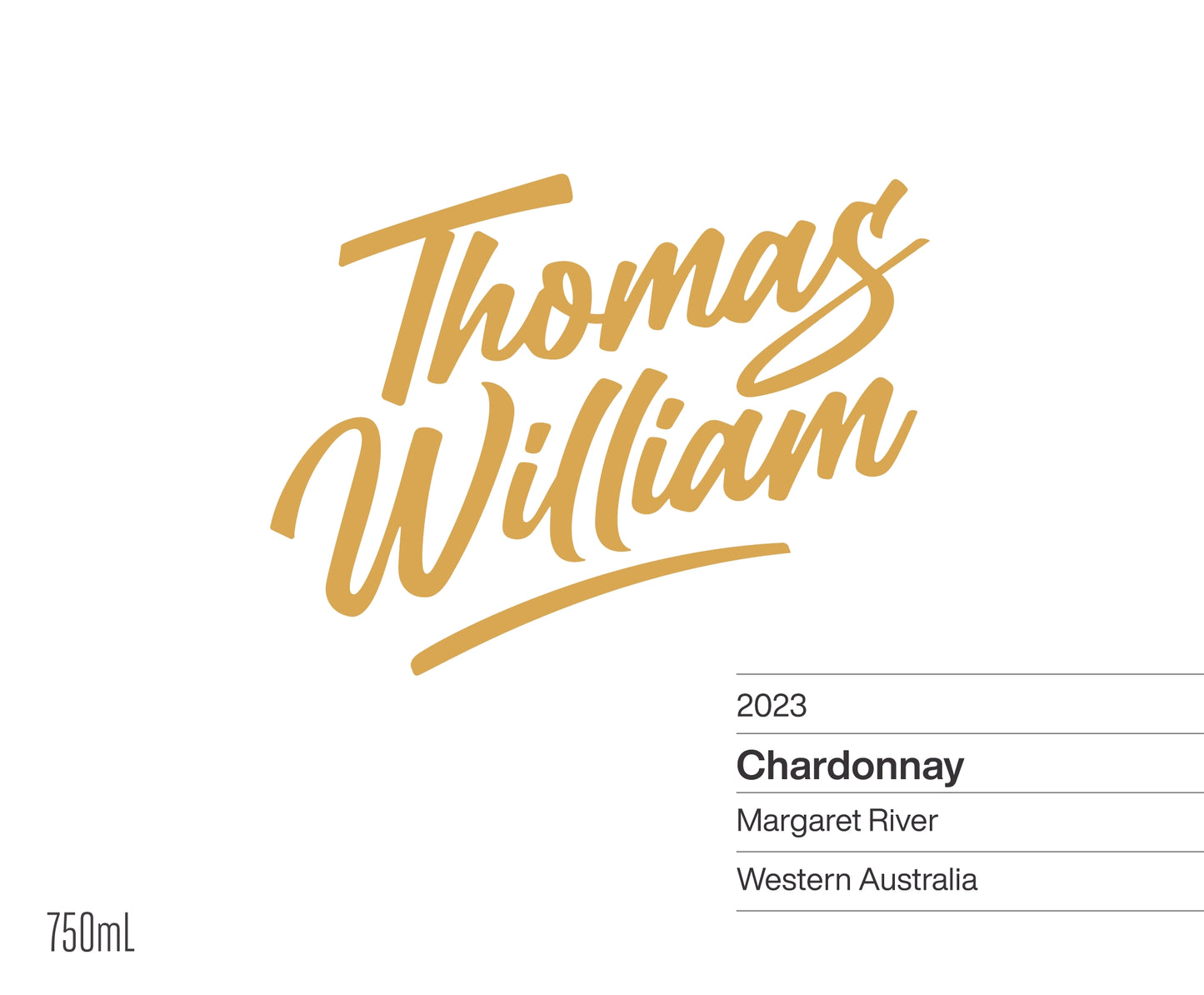2023 Thomas William Wines Chardonnay